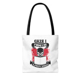 I Read So I Don't Choke People Canvas Tote Bag