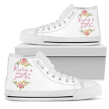 "Reading"Bookish high top women's shoes - Gifts For Reading Addicts