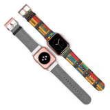 Colorful Pattern Design Band for Apple Watch - Gifts For Reading Addicts