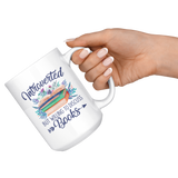 "Introverted But Willing To Discuss Books"15oz White Mug - Gifts For Reading Addicts