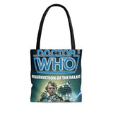 Doctor Who Book Cover Tote Bag - Gifts For Reading Addicts