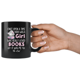 "Once Upon A Time"11oz Black Mug - Gifts For Reading Addicts