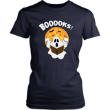 "BOOOOKS" Women's Fitted T-shirt - Gifts For Reading Addicts