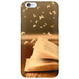 butterflies & books Phone Cases - Gifts For Reading Addicts