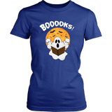 "BOOOOKS" Women's Fitted T-shirt - Gifts For Reading Addicts