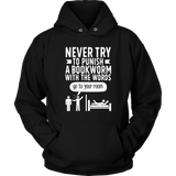 "Punish A Bookworm" Hoodie - Gifts For Reading Addicts