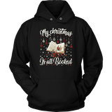 "My Christmas Is All Booked" Hoodie - Gifts For Reading Addicts