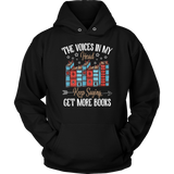 "Get More Books" Hoodie - Gifts For Reading Addicts