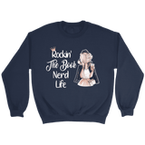 "The Book Nerd Life" Sweatshirt - Gifts For Reading Addicts