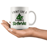 "i Don't Give A Slythershit" 11oz White Mug - Gifts For Reading Addicts