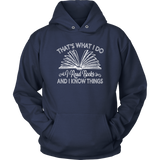 "I Read Books" Hoodie - Gifts For Reading Addicts