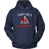 "I Don't Give A Gryffindamn" Hoodie - Gifts For Reading Addicts