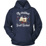 "My Christmas Is All Booked" Hoodie - Gifts For Reading Addicts