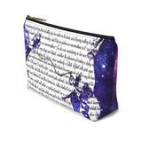 Alice In Wonderland Book Page Accessory Pouch for book lovers - Gifts For Reading Addicts