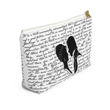Pride and Prejudice Book Page Accessory Pouch for book lovers - Gifts For Reading Addicts