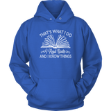 "I Read Books" Hoodie - Gifts For Reading Addicts