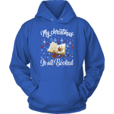 "My Christmas Is All Booked" Hoodie - Gifts For Reading Addicts
