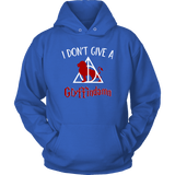 "I Don't Give A Gryffindamn" Hoodie - Gifts For Reading Addicts