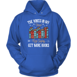 "Get More Books" Hoodie - Gifts For Reading Addicts