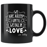 "We fall in love"11oz black mug - Gifts For Reading Addicts