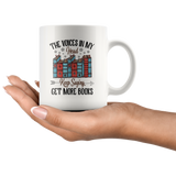 "Get More Books"11oz White Mug - Gifts For Reading Addicts