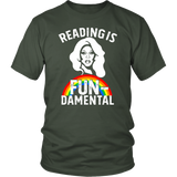Rupaul"Reading Is Fundamental" Unisex T-Shirt - Gifts For Reading Addicts