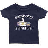 "Bookworm In Training"Infant T-shirt - Gifts For Reading Addicts