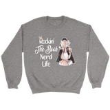 "The Book Nerd Life" Sweatshirt - Gifts For Reading Addicts