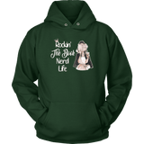 "The Book Nerd Life" Hoodie - Gifts For Reading Addicts