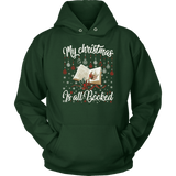 "My Christmas Is All Booked" Hoodie - Gifts For Reading Addicts