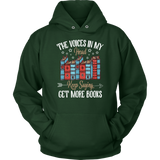 "Get More Books" Hoodie - Gifts For Reading Addicts