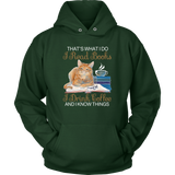 "I Read Books,I Drink Coffee" Hoodie - Gifts For Reading Addicts