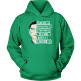 Ruth Bader "A Girl With A Book" Hoodie - Gifts For Reading Addicts