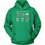 "Things I Do In My Spare Time" Hoodie - Gifts For Reading Addicts