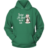"The Book Nerd Life" Hoodie - Gifts For Reading Addicts