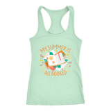 "My Summer Is All Booked" Women's Tank Top - Gifts For Reading Addicts