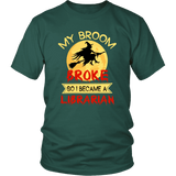 "I Became A Librarian" Unisex T-Shirt - Gifts For Reading Addicts