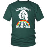 Rupaul"Reading Is Fundamental" Unisex T-Shirt - Gifts For Reading Addicts