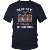 "Get More Books" Unisex T-Shirt - Gifts For Reading Addicts