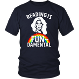 Rupaul"Reading Is Fundamental" Unisex T-Shirt - Gifts For Reading Addicts