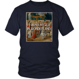 "I Found Myself In Wonderland" Unisex T-Shirt - Gifts For Reading Addicts