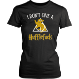"i Don't Give A Hufflefuck" Women's Fitted T-shirt - Gifts For Reading Addicts