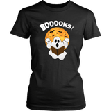 "BOOOOKS" Women's Fitted T-shirt - Gifts For Reading Addicts