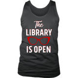 Rupaul"The Library Is Open" Men's Tank Top - Gifts For Reading Addicts