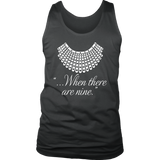 "When there are nine" Men's Tank Top - Gifts For Reading Addicts