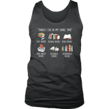 "Things I Do In My Spare Time" Men's Tank Top - Gifts For Reading Addicts