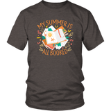 "My Summer Is All Booked" Unisex T-Shirt - Gifts For Reading Addicts