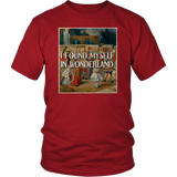 "I Found Myself In Wonderland" Unisex T-Shirt - Gifts For Reading Addicts