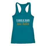 "I'd Rather Be reading JA" Women's Tank Top
