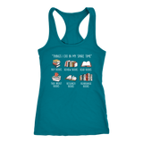 "Things I Do In My Spare Time" Women's Tank Top - Gifts For Reading Addicts